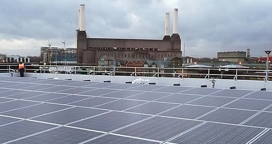 Rooftop Photo Voltaic Installation